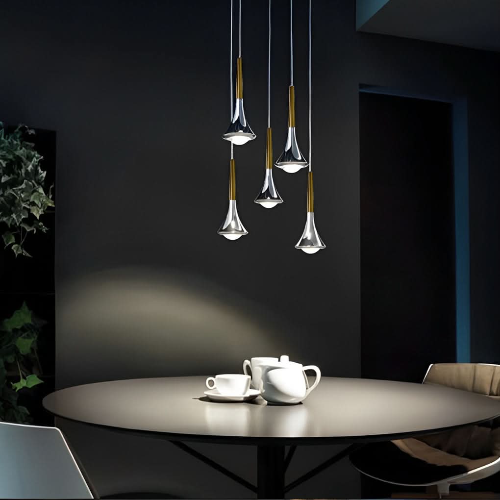 Sculptural Pendant Light for Elegant Interior Illumination