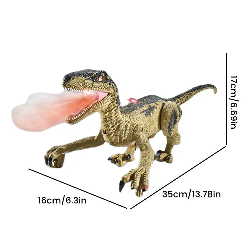 Remote-Controlled Dinosaur with Mist Spray Feature