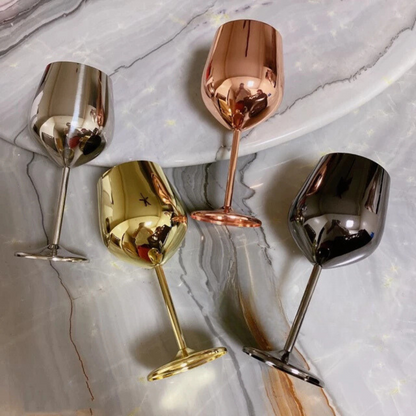 Elegant Stainless Steel Wine Goblet for Every Occasion