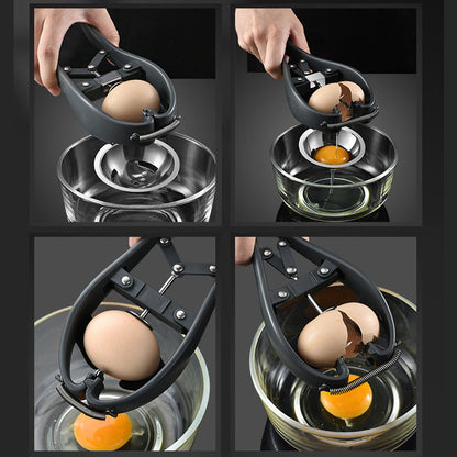 Dual-Function Egg Opener and Beater - Versatile Kitchen Tool
