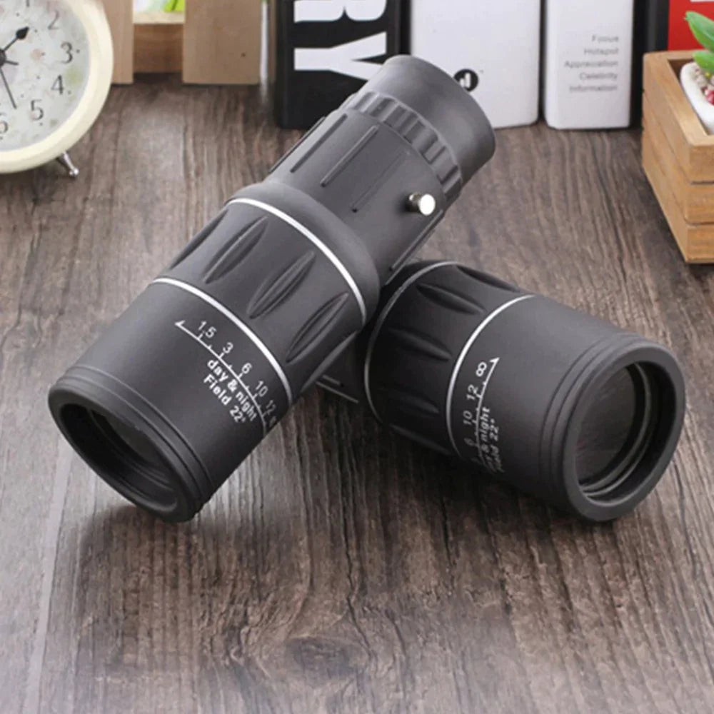 Compact 16x52 High-Definition Monocular Telescope
