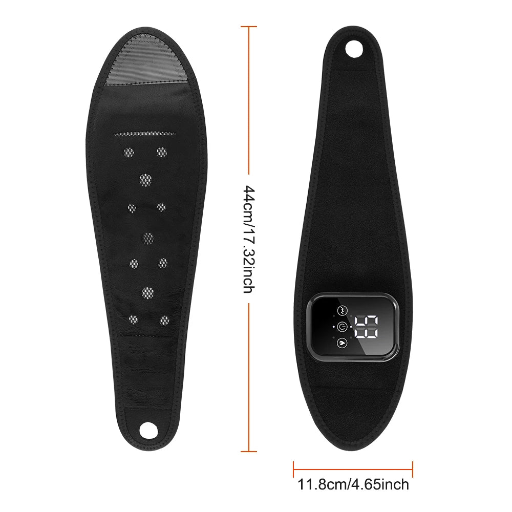 Heated Electric Wrist Brace with Vibration, Adjustable Strap & Timer