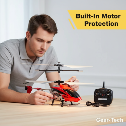 Crash-Resistant Compact Helicopter for Kids and Adults