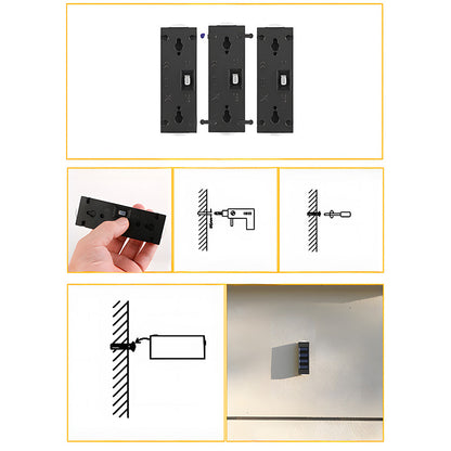 Modern Solar Wall Lights for Outdoor Use - Up and Down Design