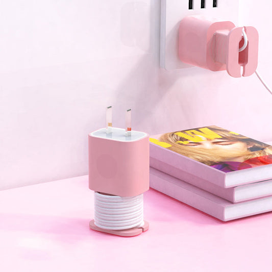 Dual Function Silicone Charger Shield and Organizer