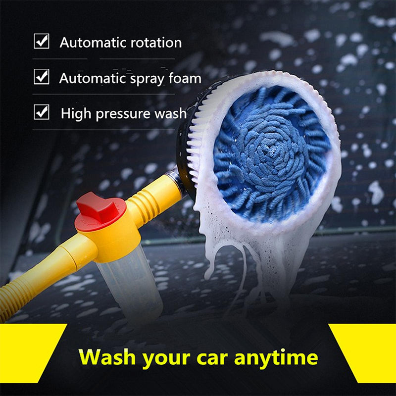 Revolutionary 360° Car Cleaning Brush with Extension Handle