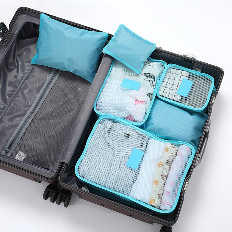 50% Off | Portable Packing Cubes Set of 6 - Last Day Sale