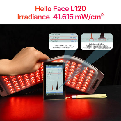Infrared Light Therapy Wrap for Pain Relief and Muscle Recovery – 660nm & 850nm