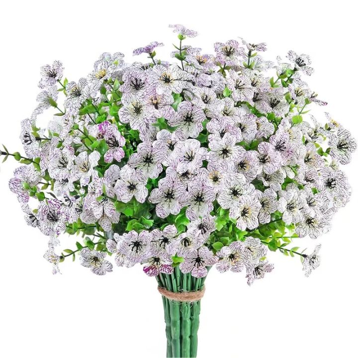 Buy 2 Get 1 Free | Colorful Artificial Flowers for Indoor and Outdoor Use