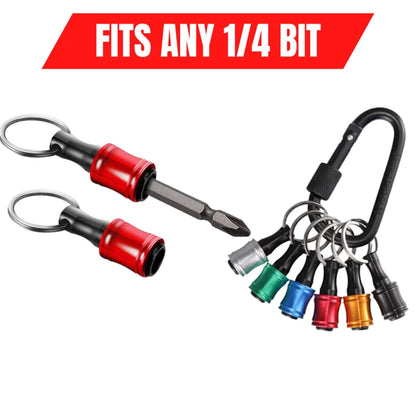 Hex Screwdriver Head Holder with 1/4" Hiking Buckle