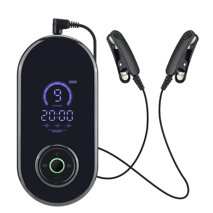 Microcurrent Ear Clip Gadget | Various Modes, 9 Levels of Intensity, Timed Sessions & USB-C Charging