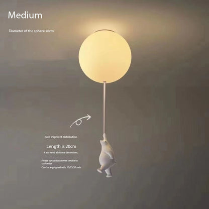Balloon-Shaped Lamp for Bedroom Lighting