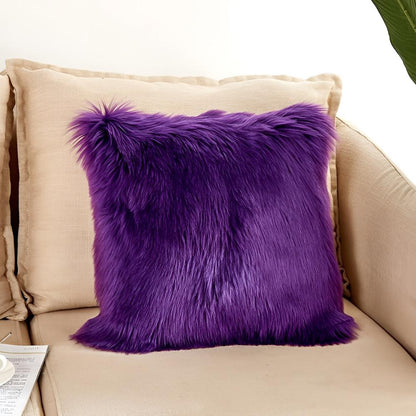 Luxurious Faux Fur Cushion Covers for Cozy Living