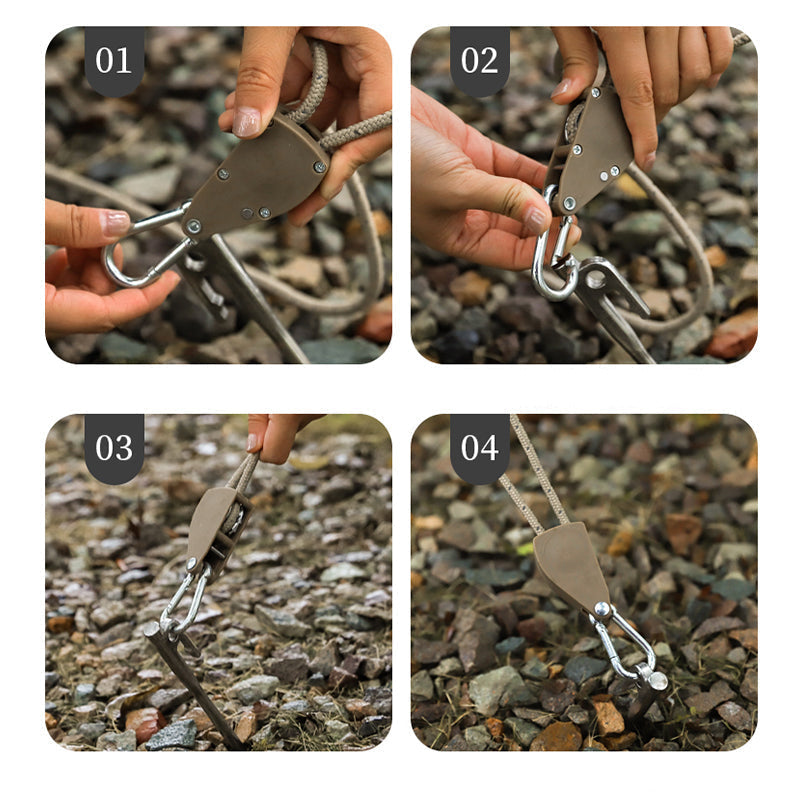 Versatile Adjustable Adventure Rope for Camping