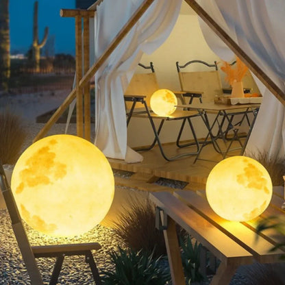 Solar LED Garden Sphere Lights – Remote-Controlled Outdoor Illumination