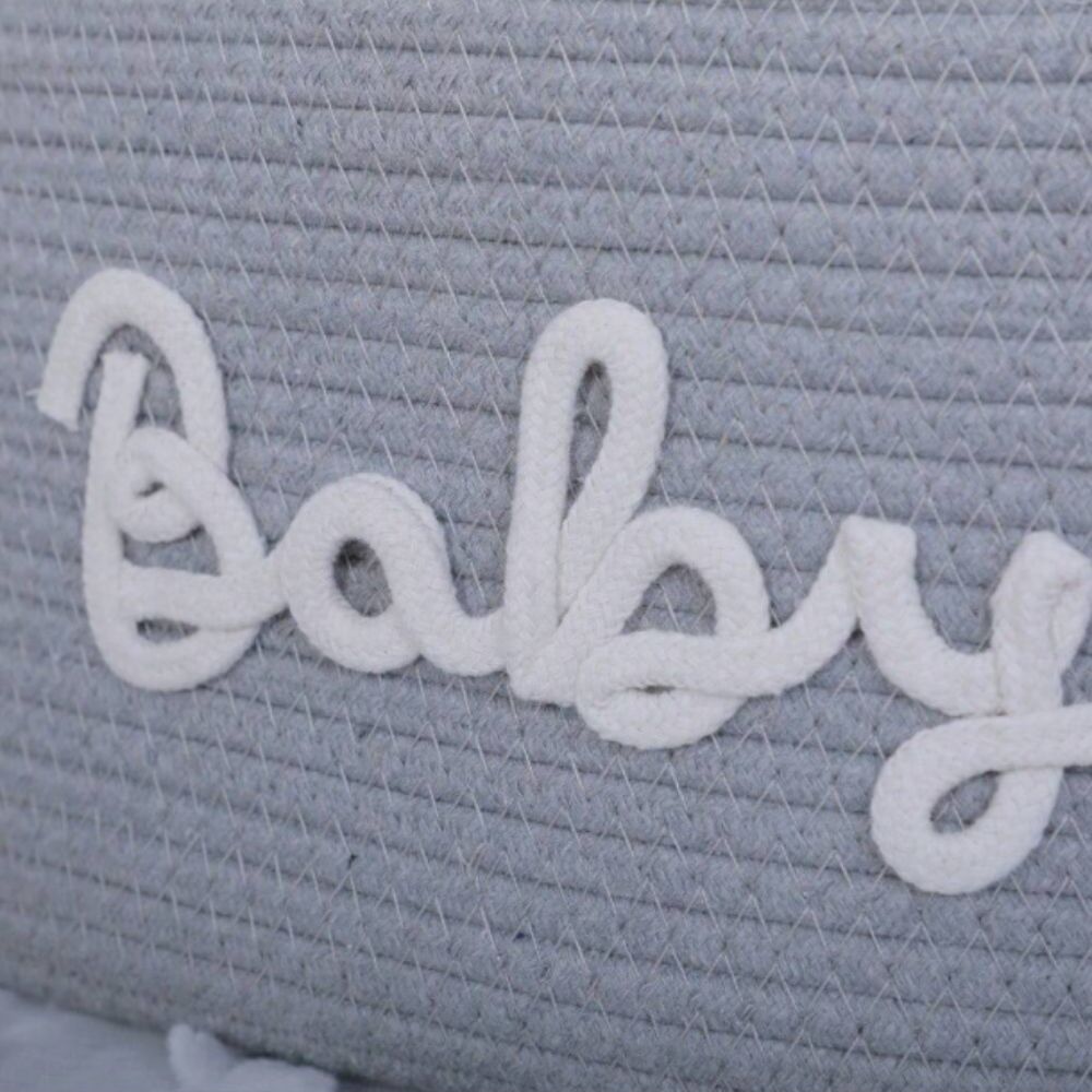 Chic Cotton Rope Organizer for Baby Essentials