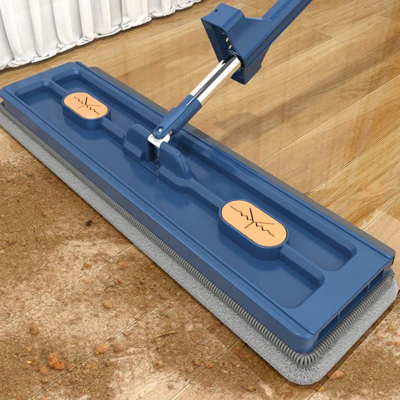 EasyClean Mop with Hands-Free Wringing System | 360° Swivel Head for All Floor Types