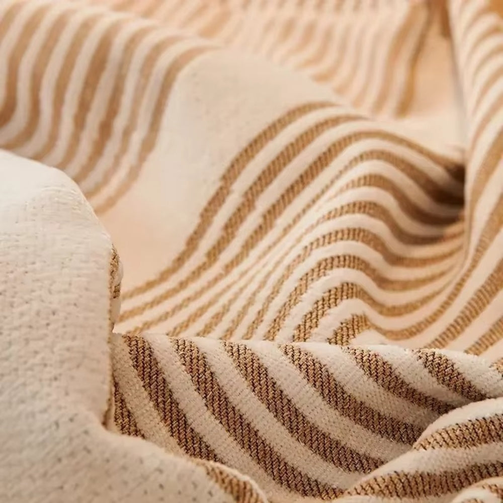 Chic Chenille Sofa Protector with Dual-Sided Comfort