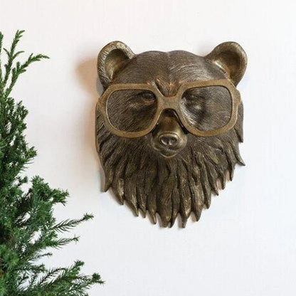 Resin Pendant with Animal Head Design