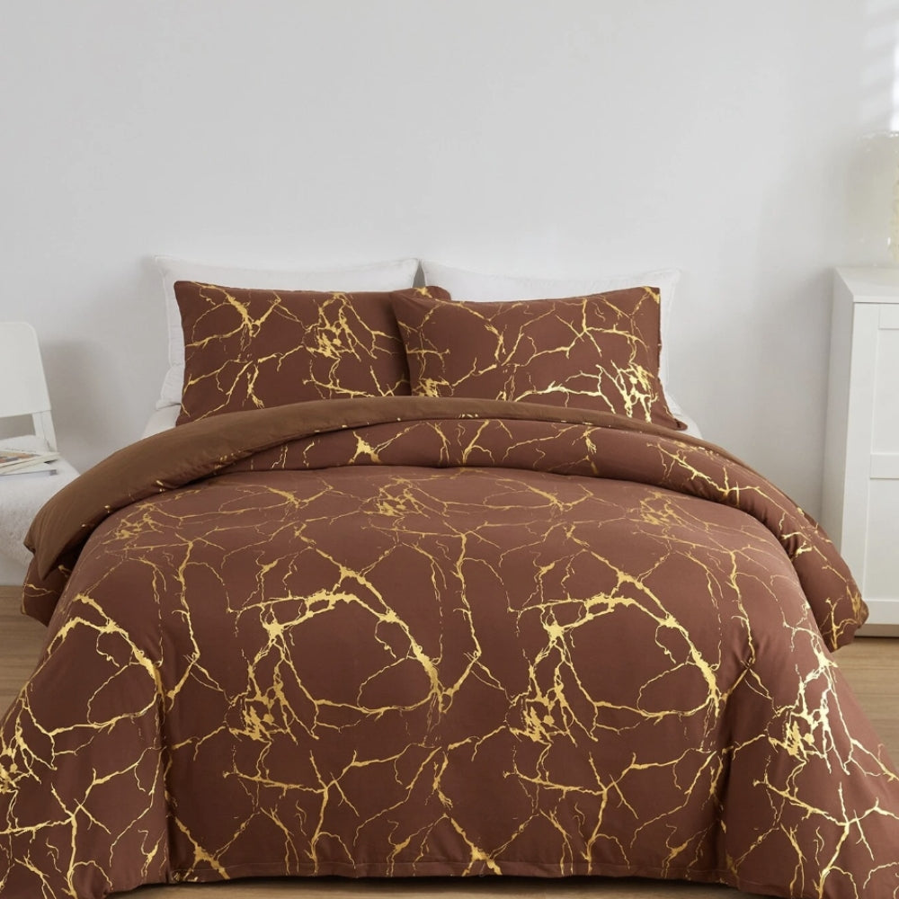 Elegant Stone-Inspired Duvet Cover Set for Ultimate Comfort