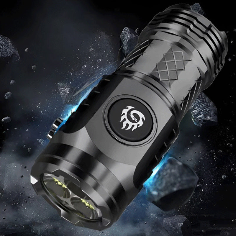 Compact LED Flashlight with 5 Modes | USB-C Rechargeable | Waterproof & Durable