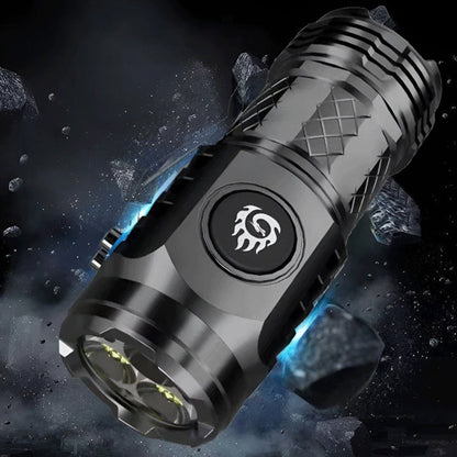 Compact LED Flashlight with 5 Modes | USB-C Rechargeable | Waterproof & Durable