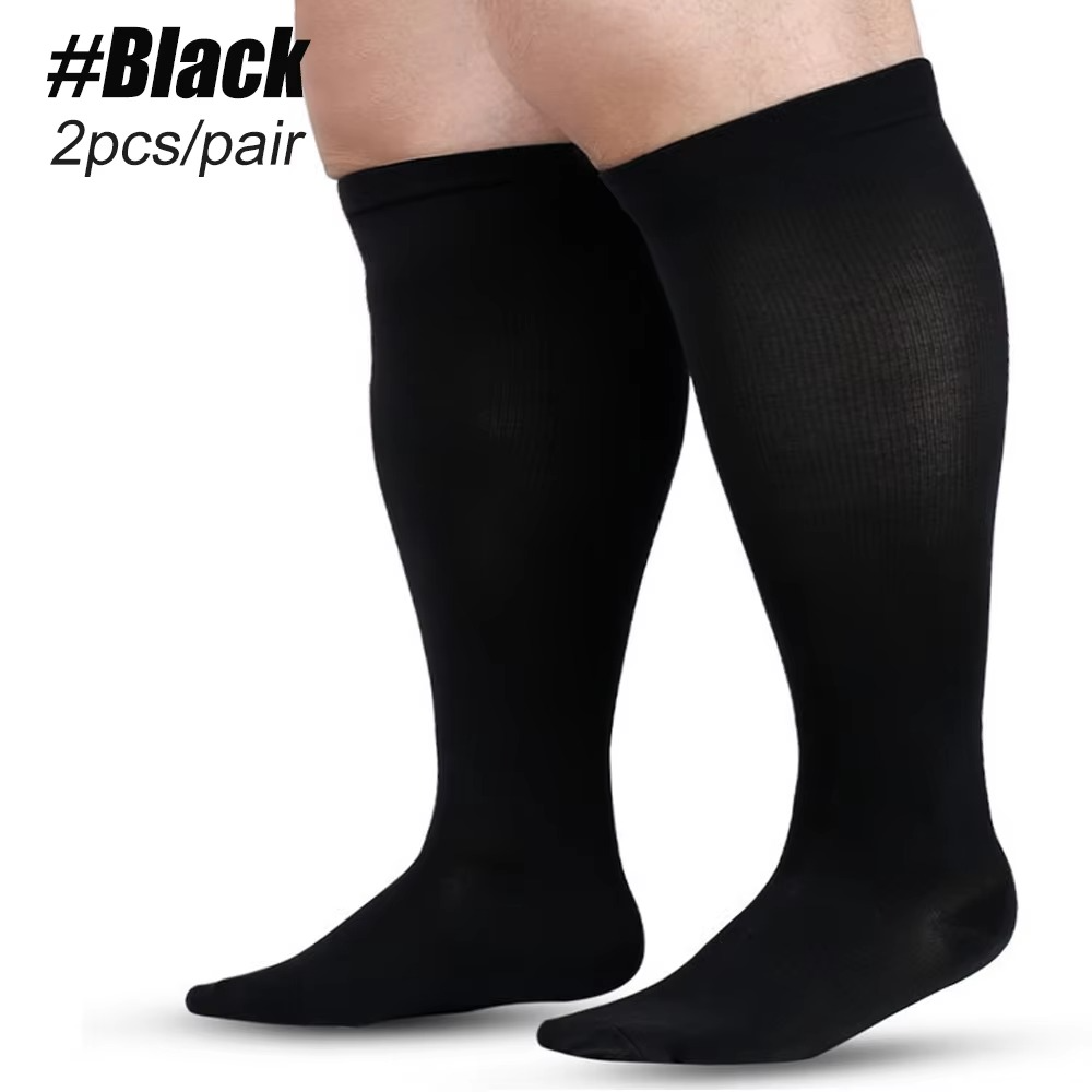 Comfort Fit Compression Socks for Curvier Legs