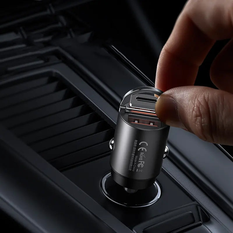 Rapid Universal Car Charger with Dual Ports