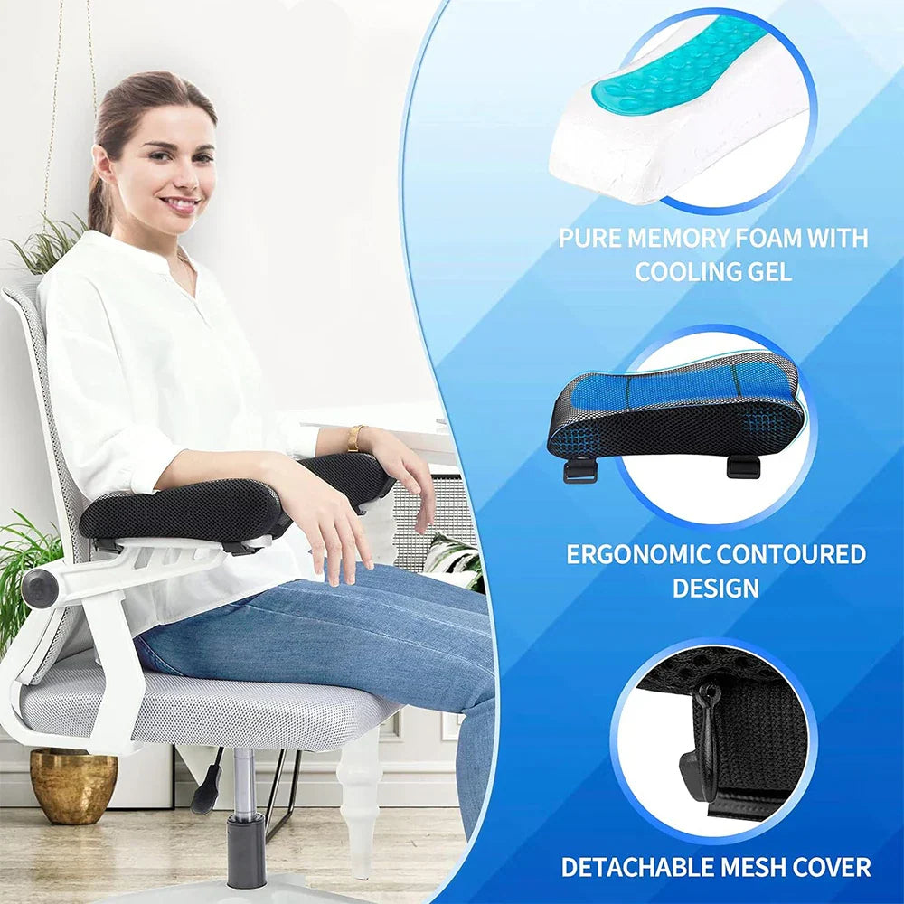 Ultimate Comfort Armrest Cushions for Office Chairs
