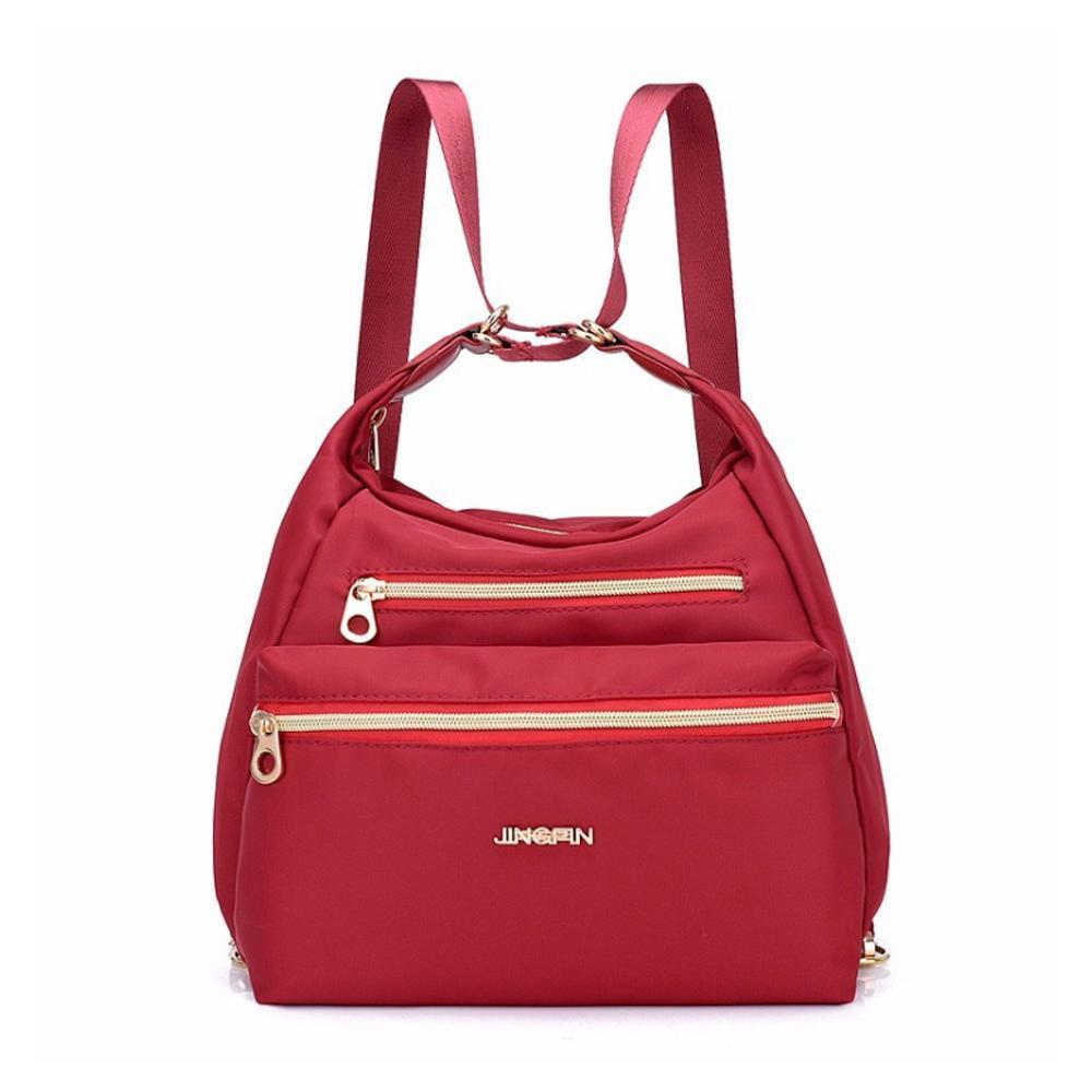 Versatile Bag with Double Zippers – Backpack, Handbag, Crossbody