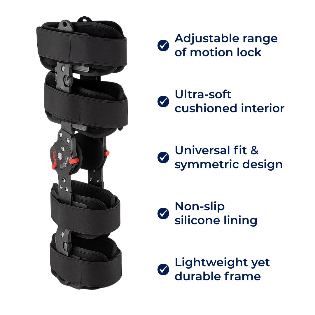 ComfortFit Knee Support Brace – Adjustable Stabilization for Relief