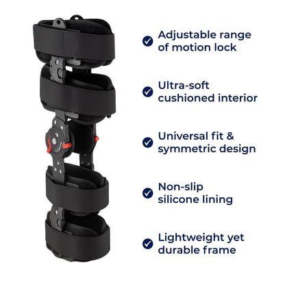 ComfortFit Knee Support Brace – Adjustable Stabilization for Relief