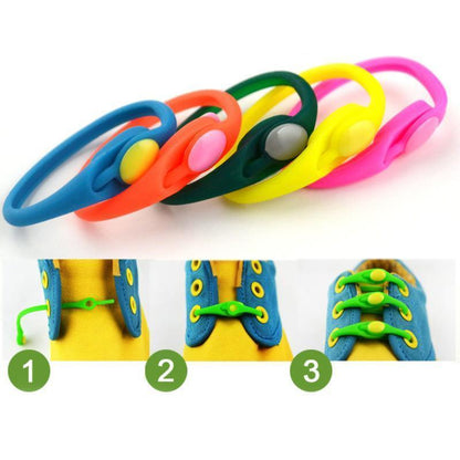 Waterproof Silicone Shoelaces - Buy 3, Get 3 Free [Last Day Sale]