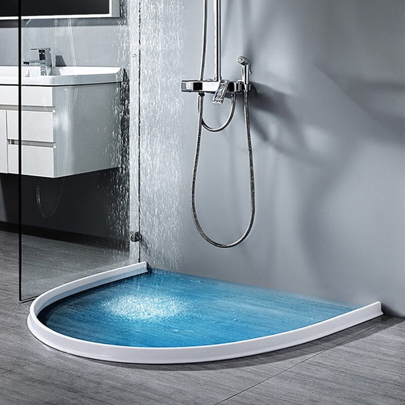 Silicone Water Barrier Strip for Bathroom Use
