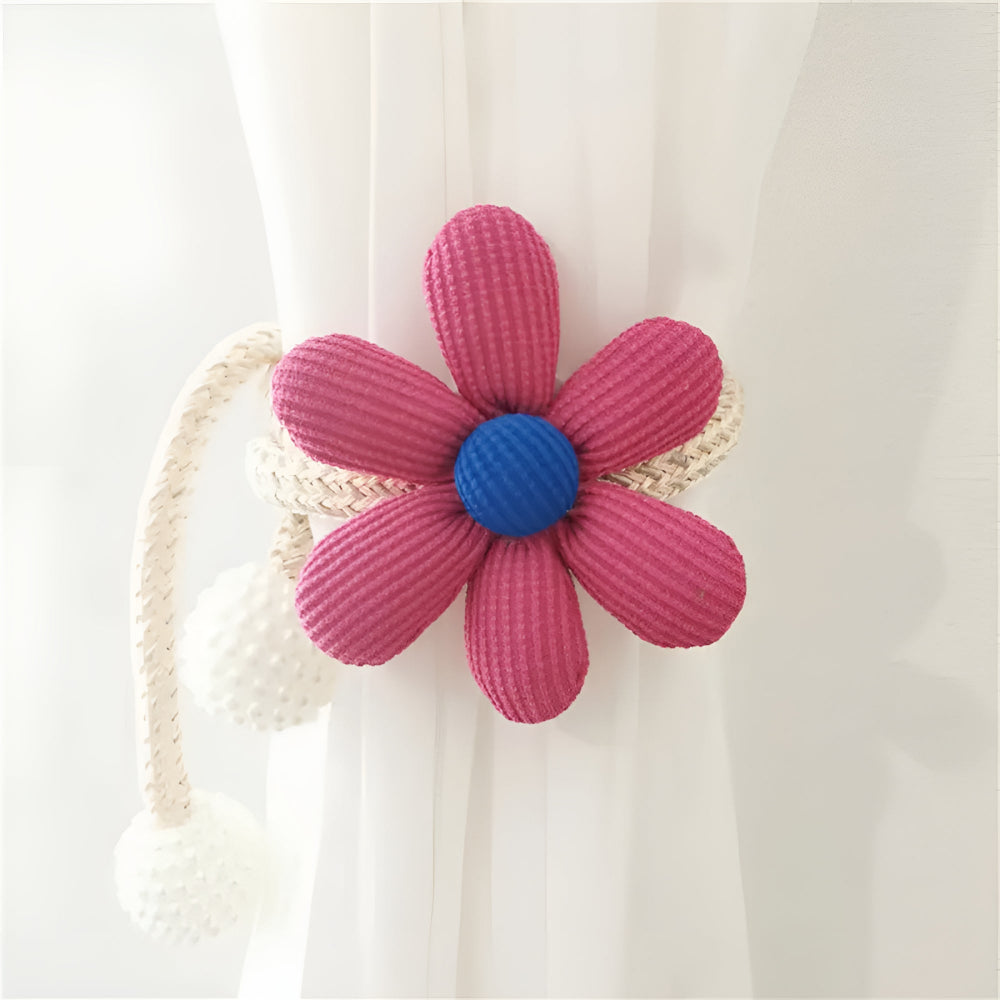Charming Floral Curtain Holders for a Stylish Touch