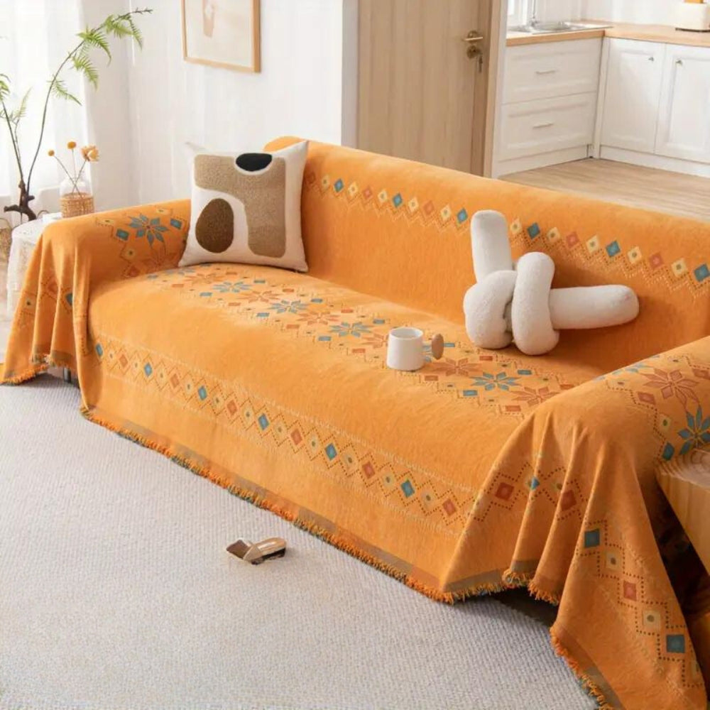 Chic Artisan Slipcover for Your Sofa