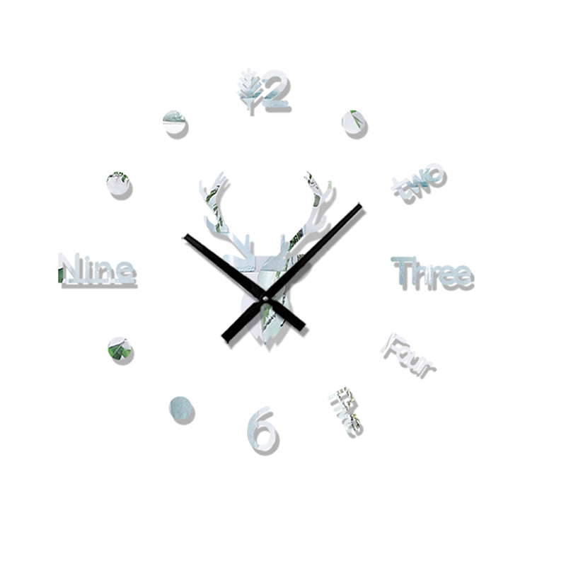 Stylish 3D Acrylic Wall Clock for Modern Homes