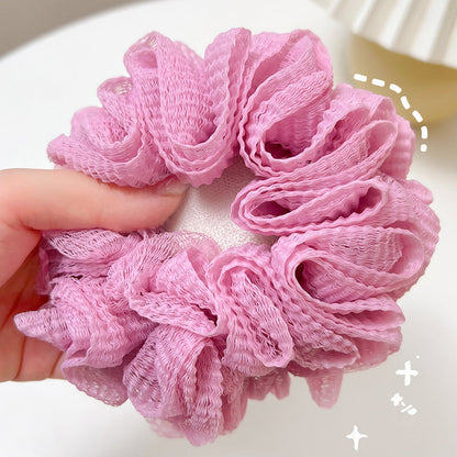 Cute Ice Cream Bath Scrub Towel Ball