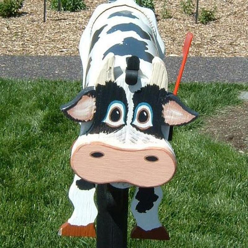 Farmhouse-Style Mailbox | Weather-Resistant Metal | 20x20x10 cm