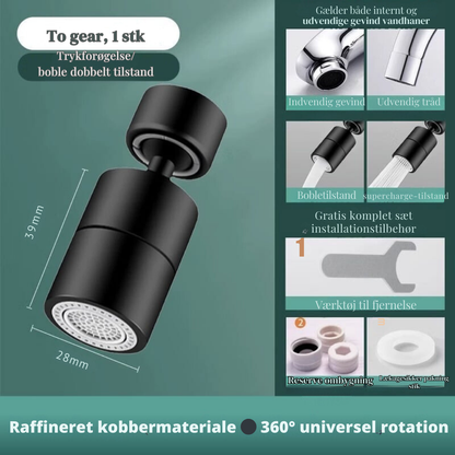 720° Movement Flexibility for Flawless Sinks