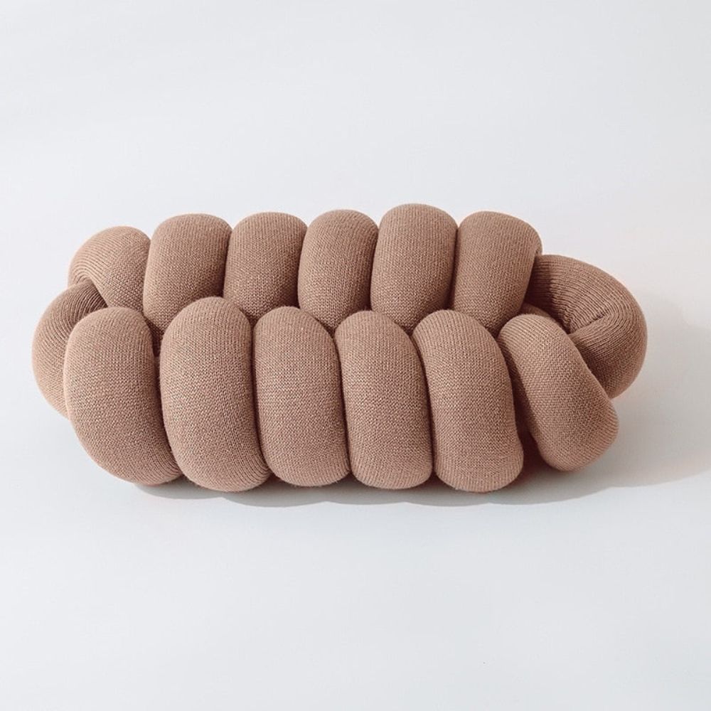 Chic Knot-Designed Plush Pillow for Ultimate Comfort