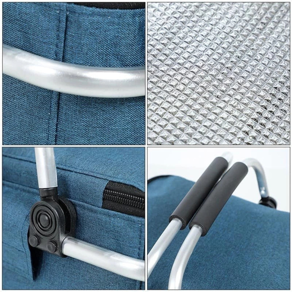 Space-Saving Picnic Carrier with Leakproof Design