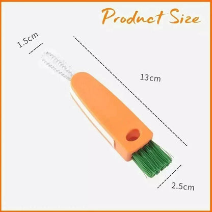 Multifunctional Bottle Cleaning Tool with 3 Unique Brushes