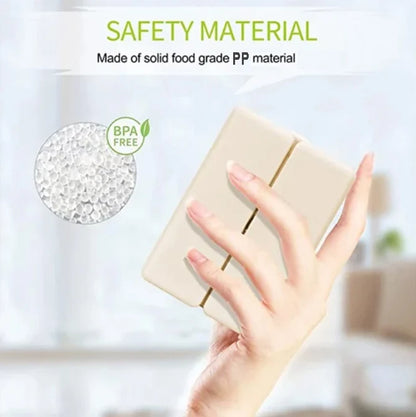 Portable Medication Organizer with 7 Compartments