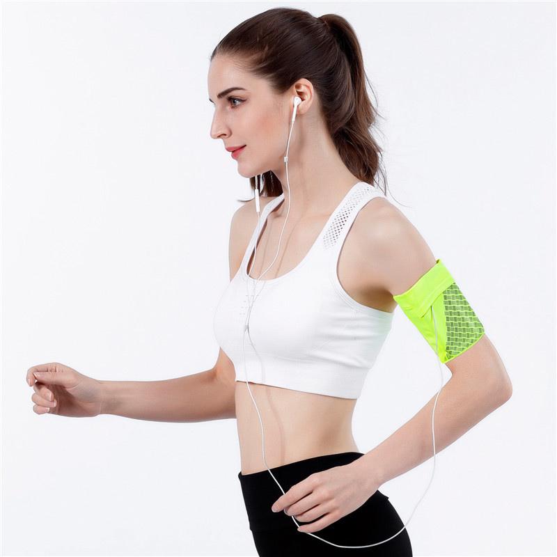 Active Lifestyle Armband with Secure Phone Pocket