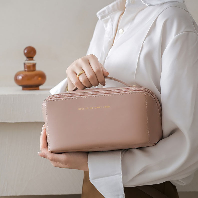 Chic Travel Makeup Organizer for Effortless Beauty