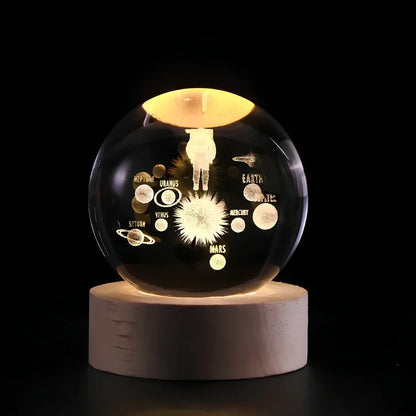 Celestial Glow Orb – Enchanting LED Home Accent