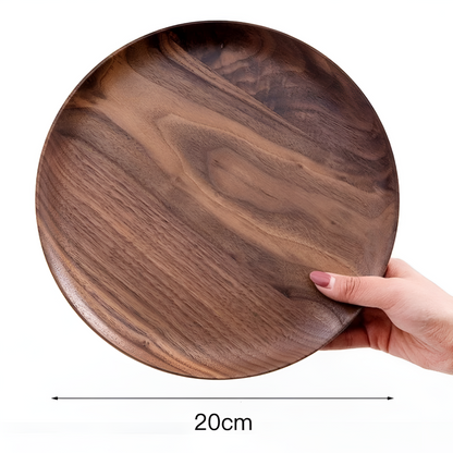 Elegant Natural Wood Serving Dish