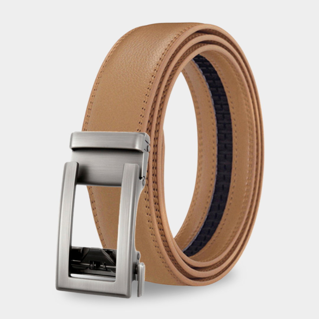 Men's Belt with Automatic Buckle | Precision, Style & Comfort