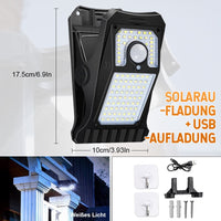 Solar charging + USB charging